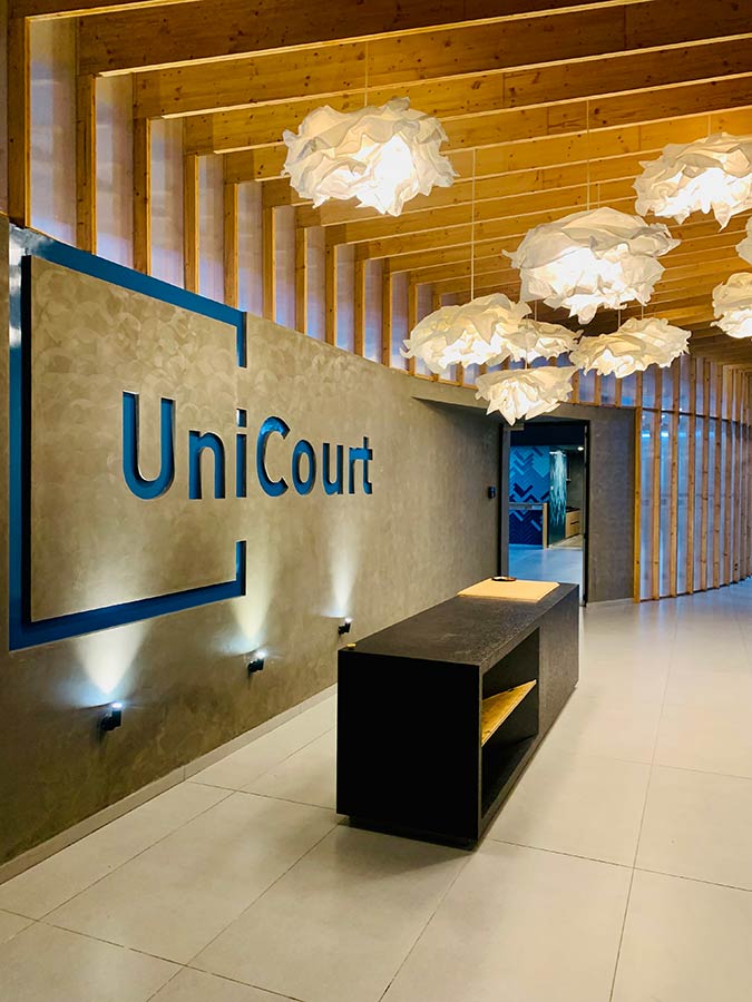 UniCourt Office Reception